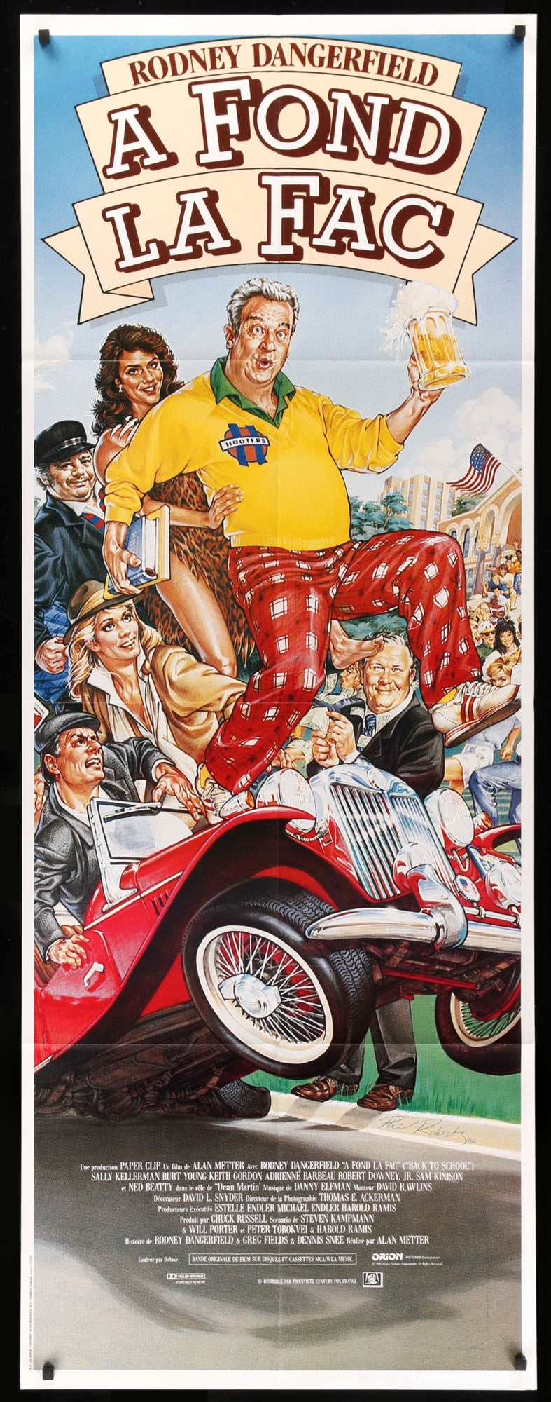 Back to School (1986) original movie poster for sale at Original Film Art - Vintage Movie Posters