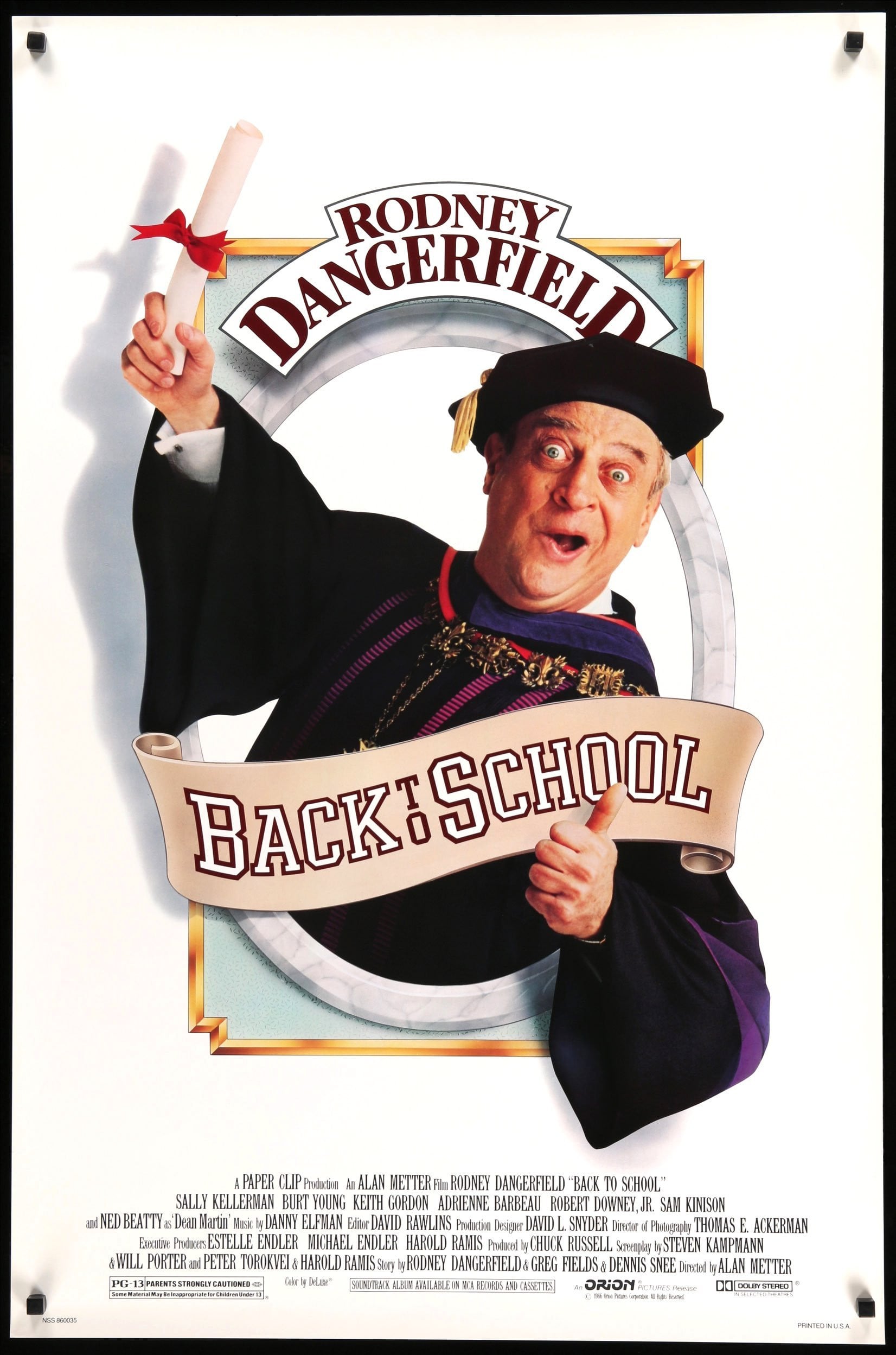 All About Movies - Back To School Movie Poster Original Daybill