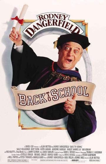 Back to School (1986) original movie poster for sale at Original Film Art - Vintage Movie Posters