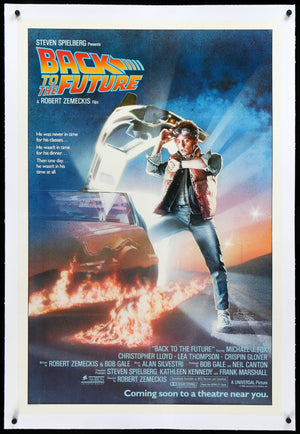 Back To the Future (1985) original movie poster for sale at Original Film Art