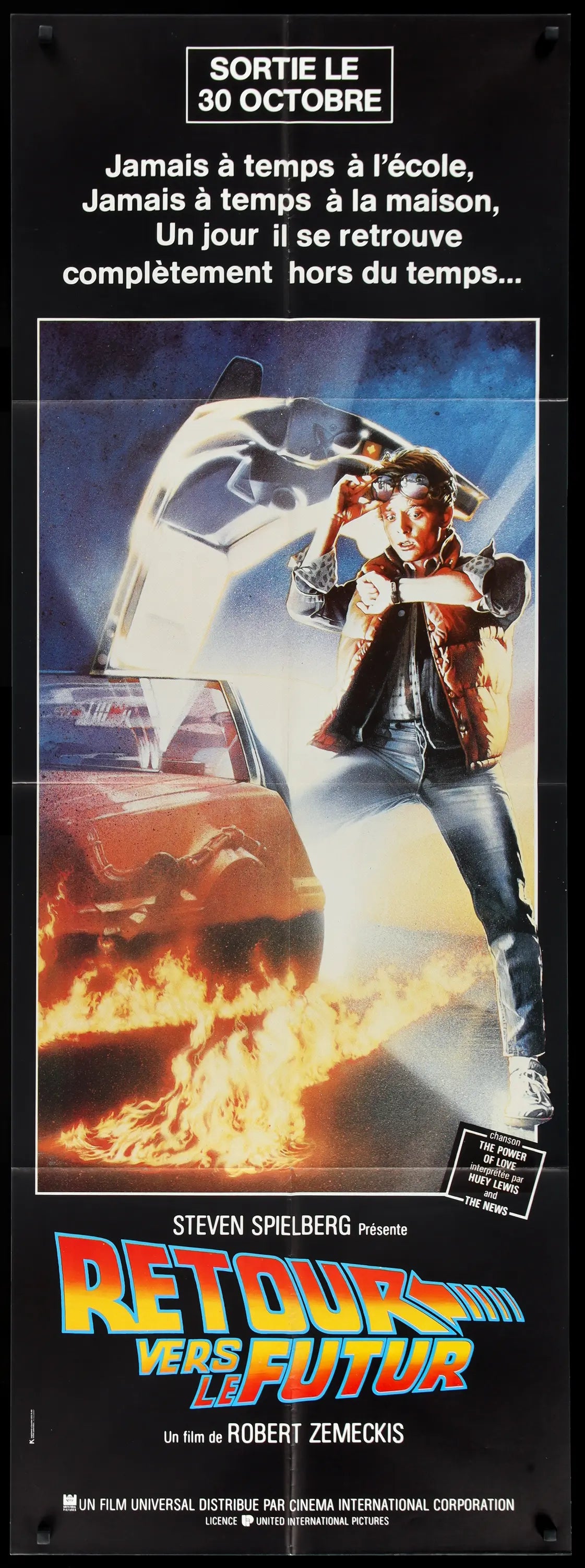 Back To the Future (1985) original movie poster for sale at Original Film Art - Vintage Movie Posters