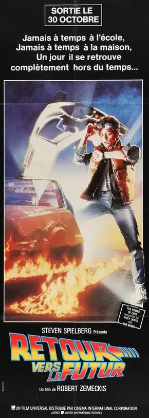 Back To the Future (1985) original movie poster for sale at Original Film Art - Vintage Movie Posters