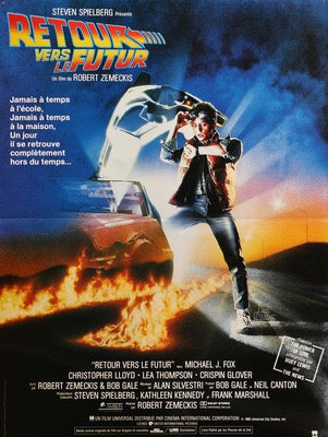 Back To the Future (1985) original movie poster for sale at Original Film Art - Vintage Movie Posters