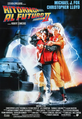Back to the Future Part 2 (1989) original movie poster for sale at Original Film Art - Vintage Movie Posters