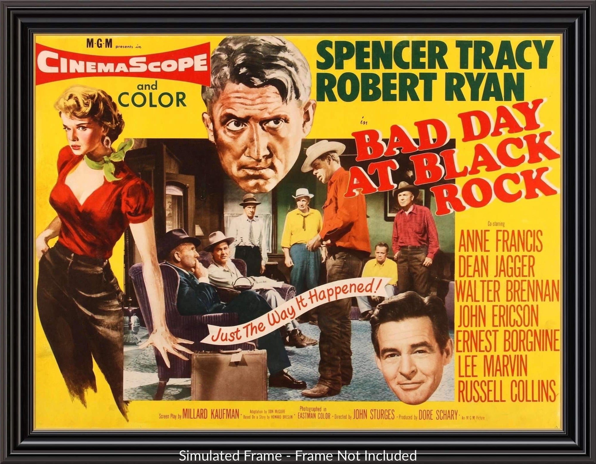 Bad Day at Black Rock (1955) original movie poster for sale at Original Film Art