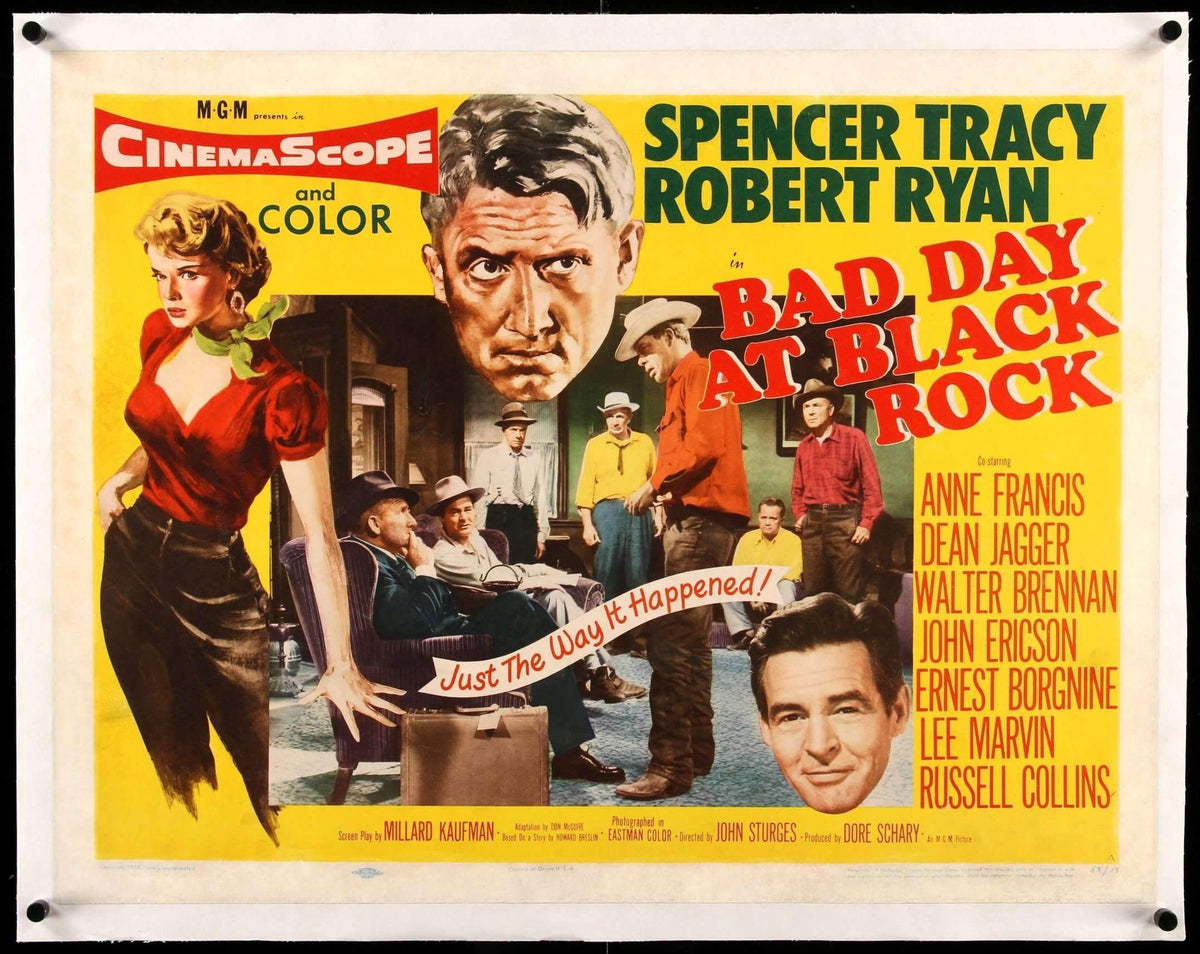 Bad Day at Black Rock (1955) original movie poster for sale at Original Film Art