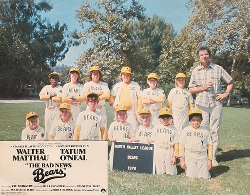 Bad News Bears (1976) original movie poster for sale at Original Film Art - Vintage Movie Posters