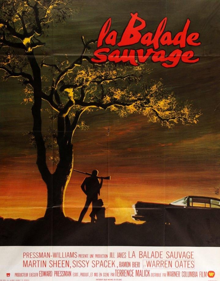 Badlands (1974) original movie poster for sale at Original Film Art - Vintage Movie Posters