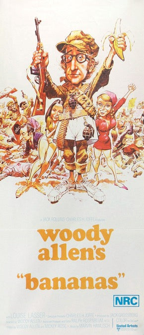 Bananas (1971) original movie poster for sale at Original Film Art - Vintage Movie Posters