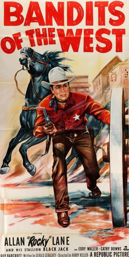 Bandits of the West (1953) original movie poster for sale at Original Film Art - Vintage Movie Posters
