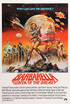 Barbarella (1968) original movie poster for sale at Original Film Art - Vintage Movie Posters