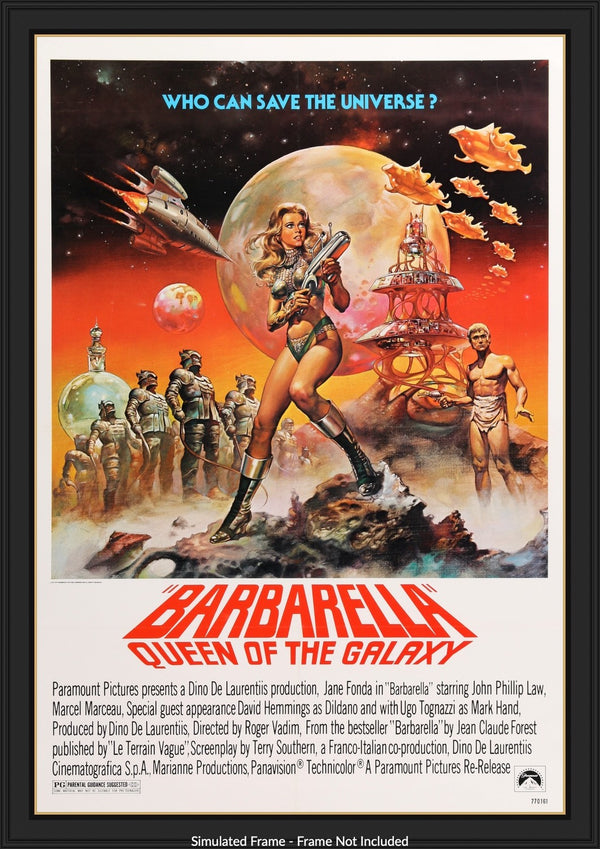 cartel de barbarella 1968