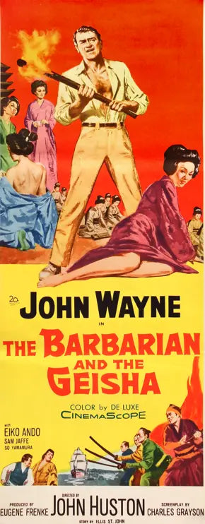 Barbarian and the Geisha (1958) original movie poster for sale at Original Film Art