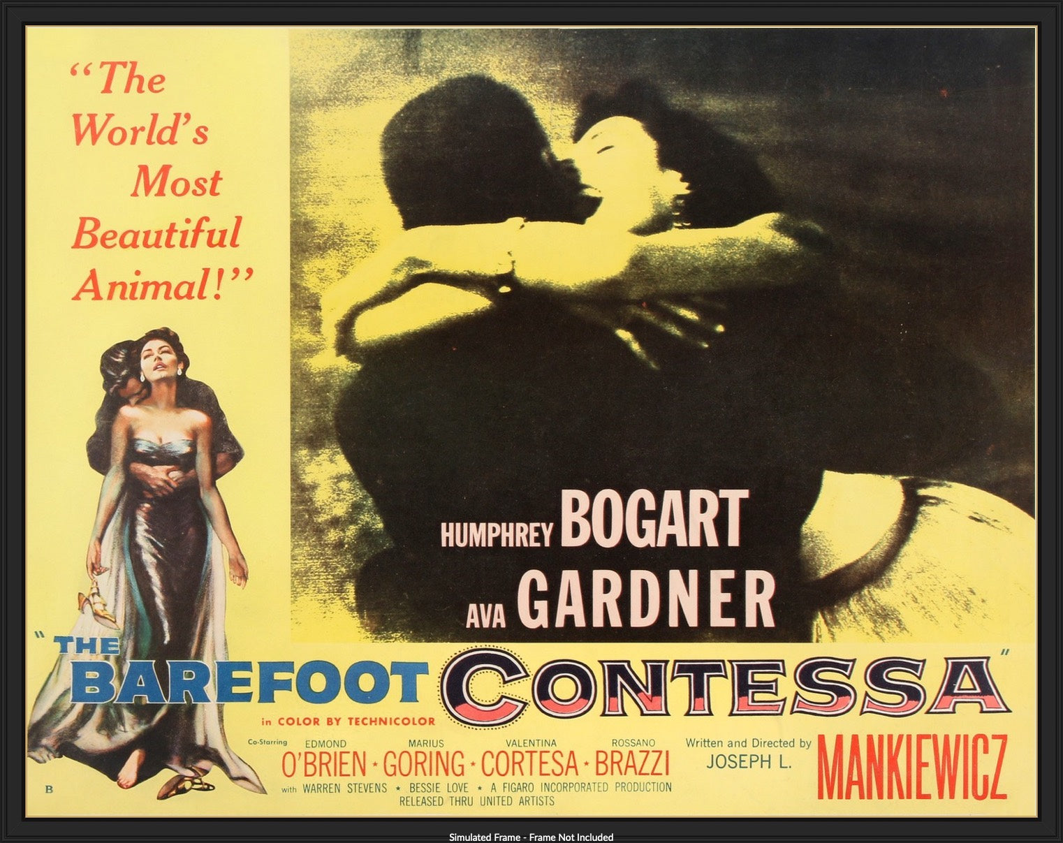 Barefoot Contessa (1954) original movie poster for sale at Original Film Art