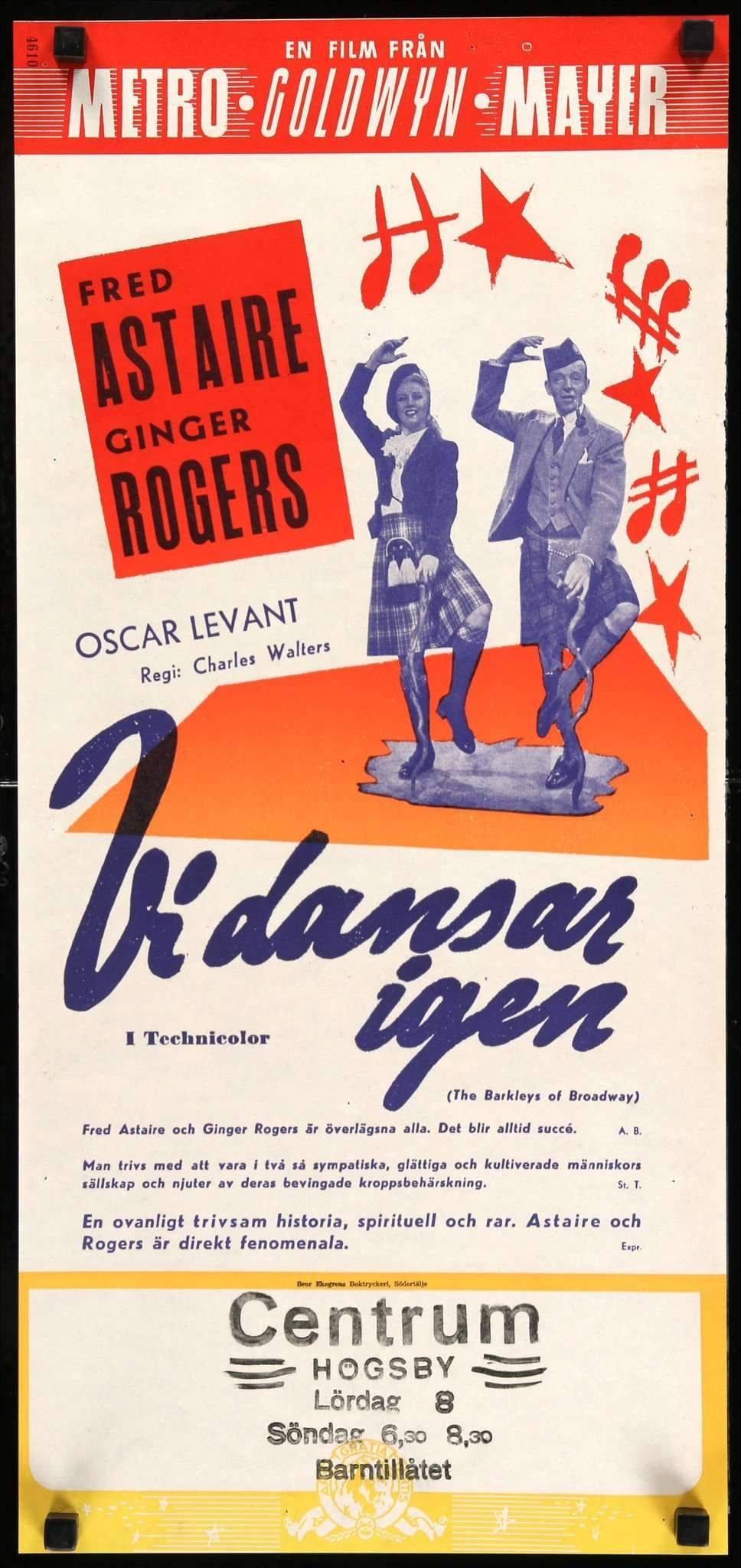 Barkleys of Broadway (1949) original movie poster for sale at Original Film Art