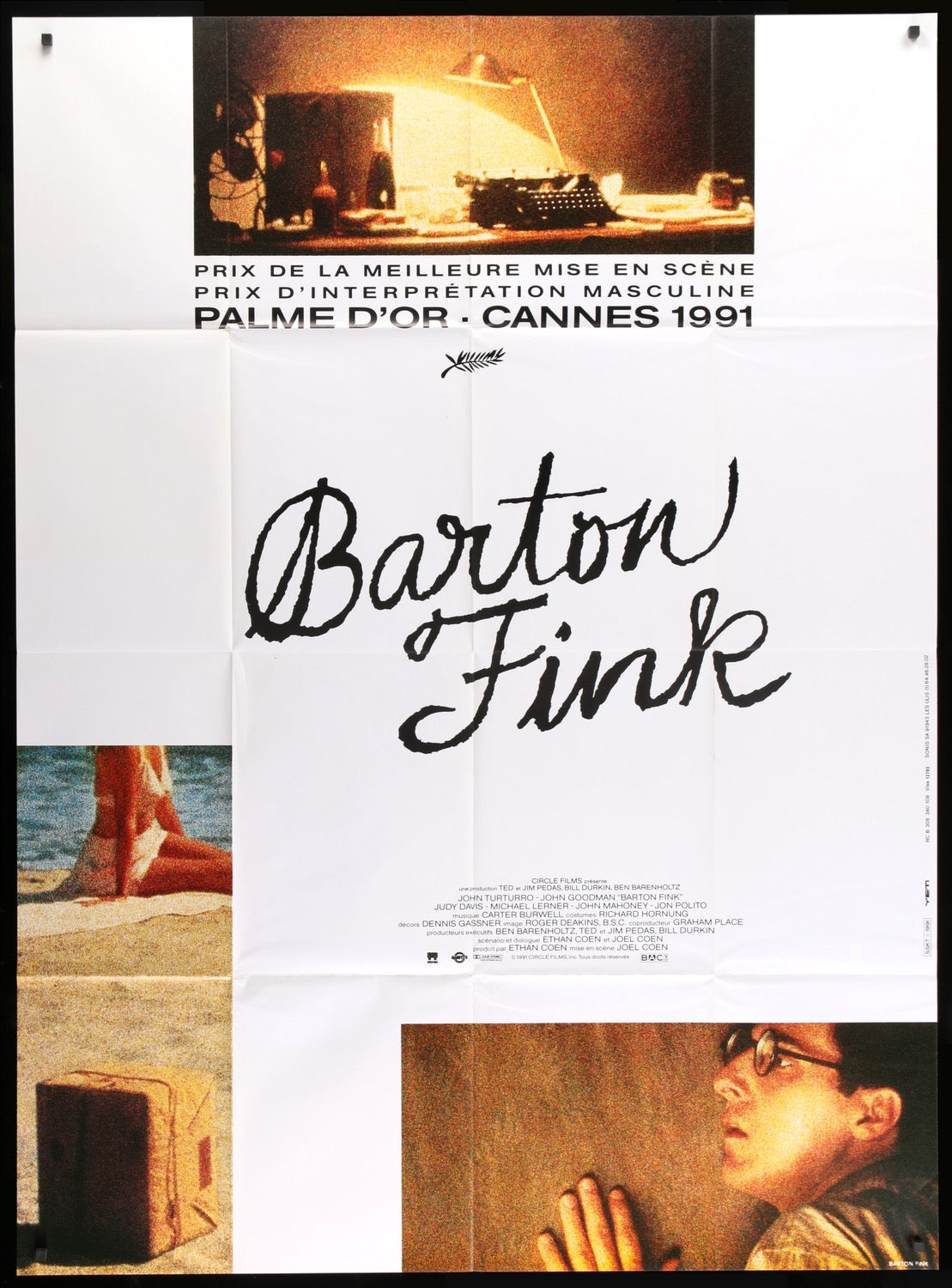 Barton Fink (1991) original movie poster for sale at Original Film Art - Vintage Movie Posters