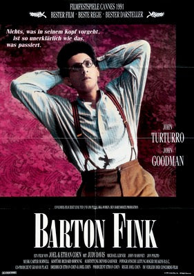 Barton Fink (1991) original movie poster for sale at Original Film Art - Vintage Movie Posters