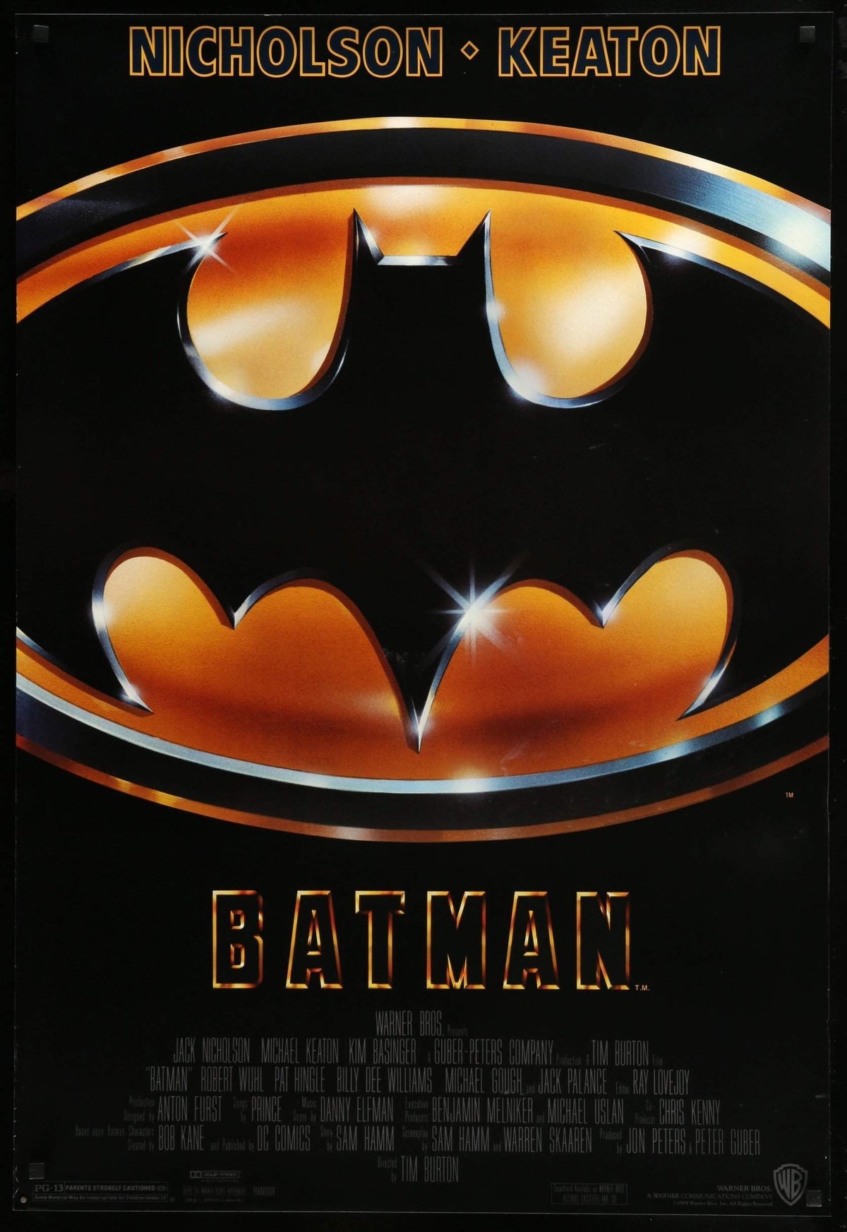 Batman (1989) original movie poster for sale at Original Film Art - Vintage Movie Posters