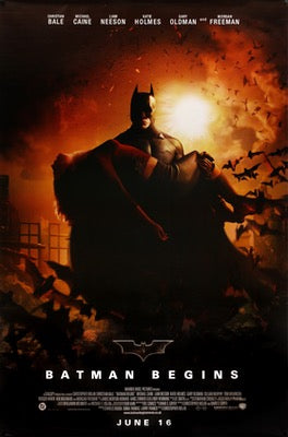 Batman Begins (2005) original movie poster for sale at Original Film Art - Vintage Movie Posters
