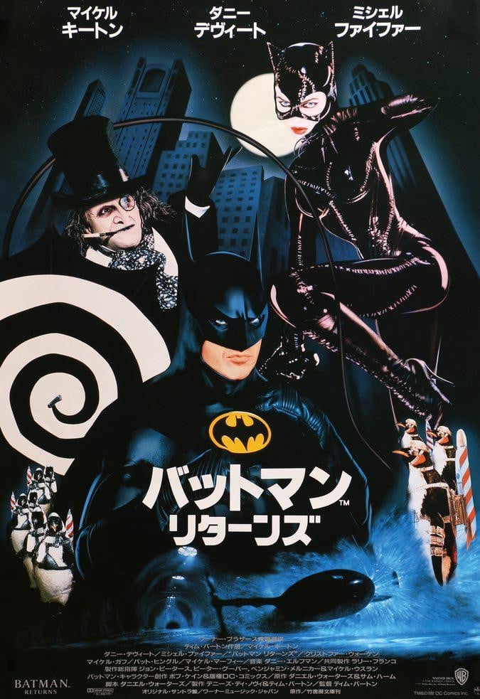 Batman Returns (1992) original movie poster for sale at Original Film Art - Vintage Movie Posters