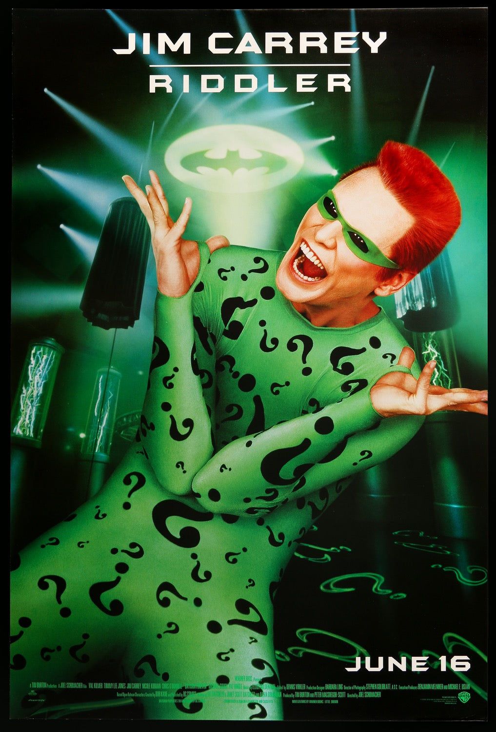 Batman Forever (1995) original movie poster for sale at Original Film Art - Vintage Movie Posters