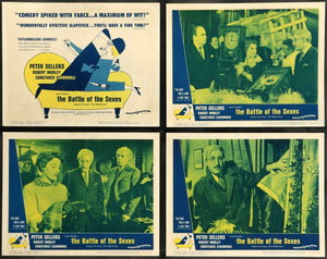 Battle of the Sexes (1960) Lobby Cards - Set of 8 original movie poster for sale at Original Film Art