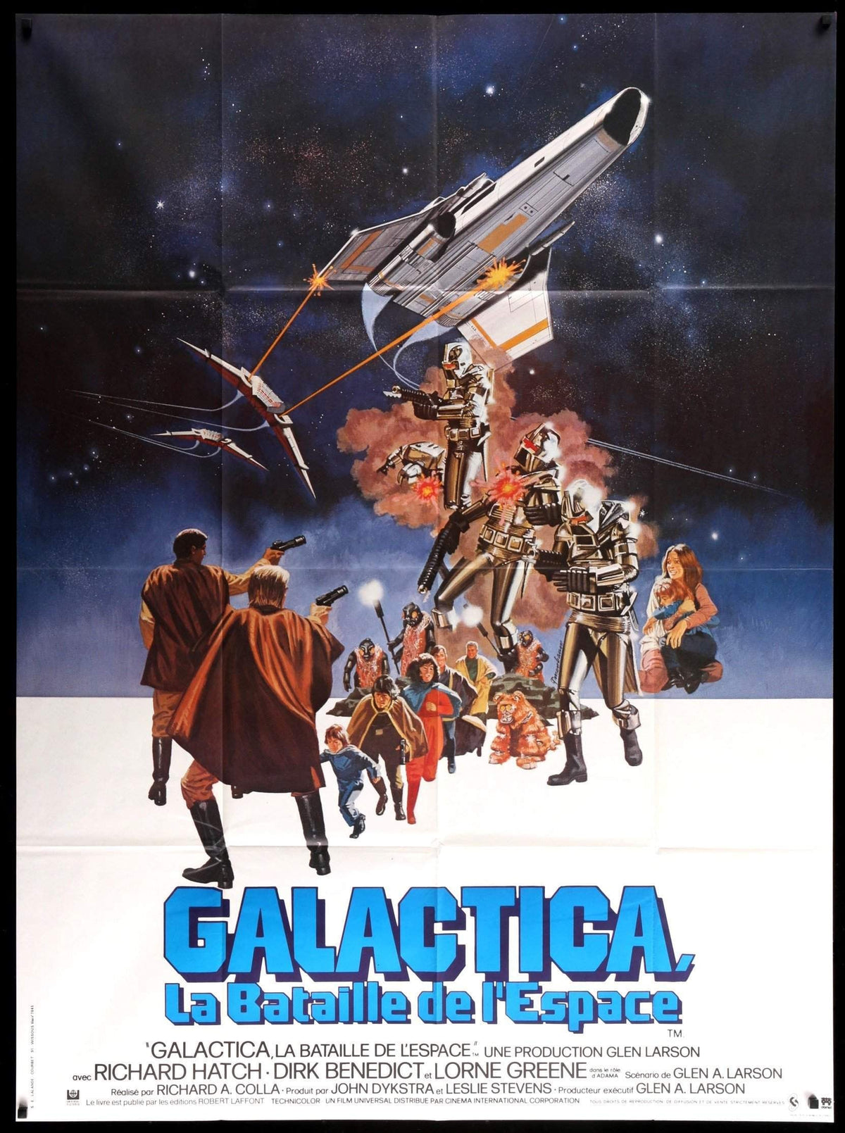 Battlestar Galactica (1978) original movie poster for sale at Original Film Art - Vintage Movie Posters