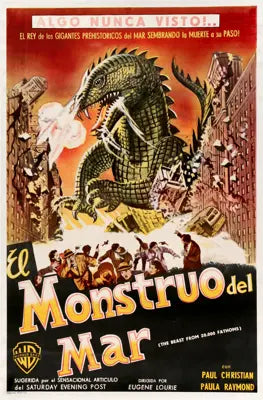 Beast from 20,000 Fathoms (1953) original movie poster for sale at Original Film Art