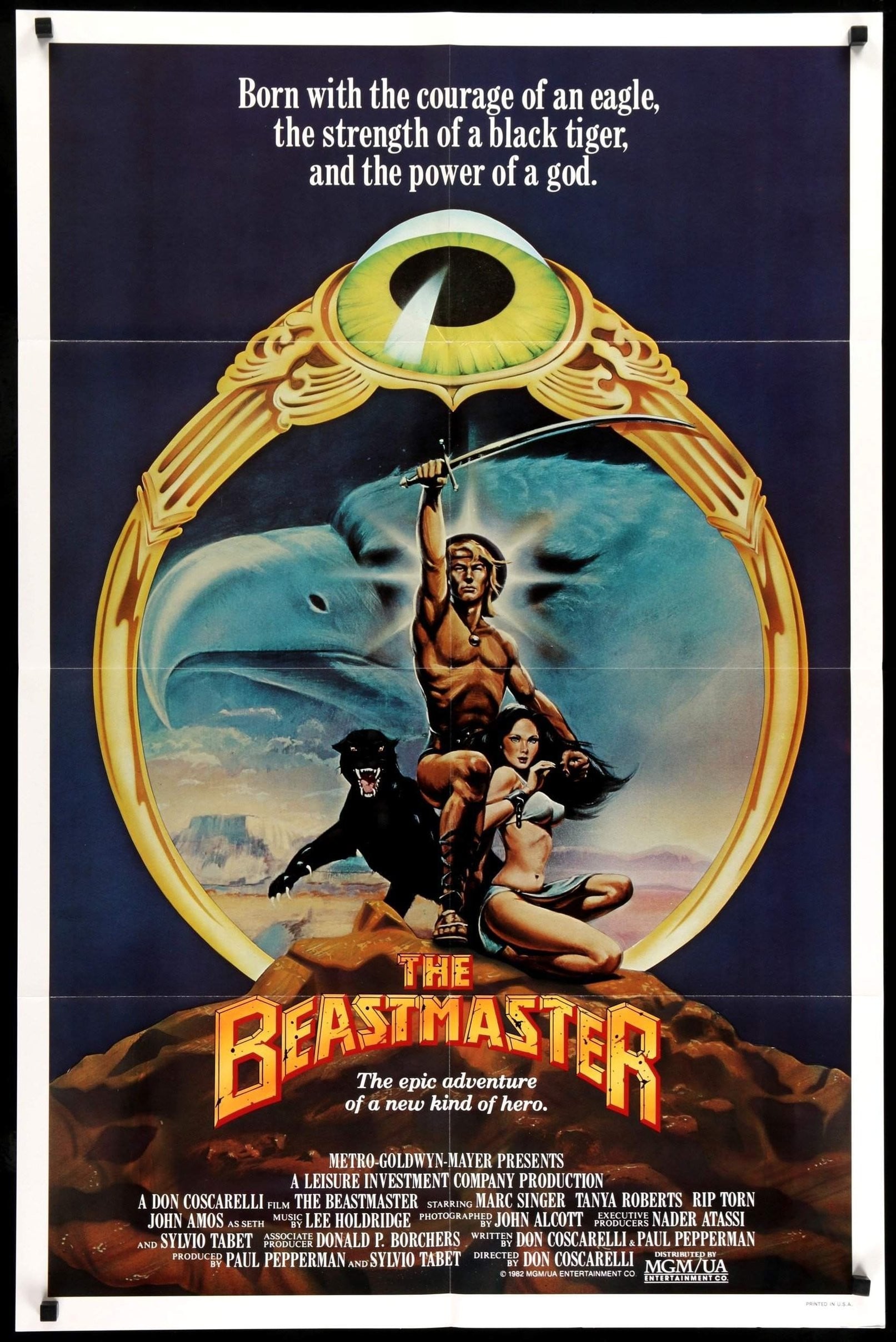 Beastmaster (1982) original movie poster for sale at Original Film Art