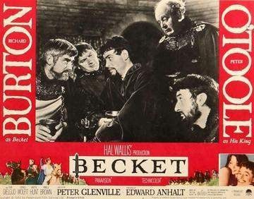 Becket (1964) Lobby Card original movie poster for sale at Original Film Art - Vintage Movie Posters