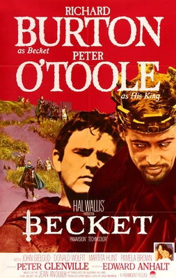 Becket (1964) original movie poster for sale at Original Film Art - Vintage Movie Posters