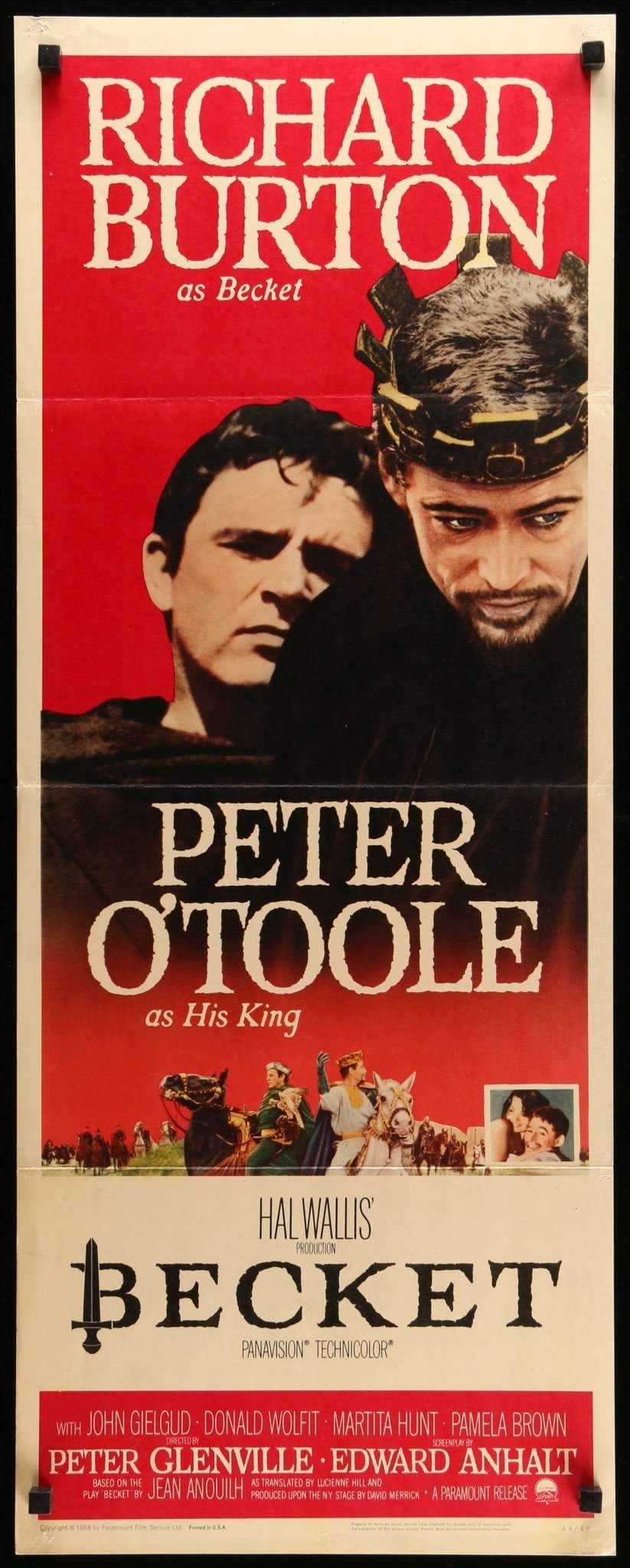 Becket (1964) original movie poster for sale at Original Film Art