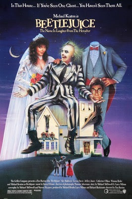 Beetlejuice (1988) original movie poster for sale at Original Film Art - Vintage Movie Posters
