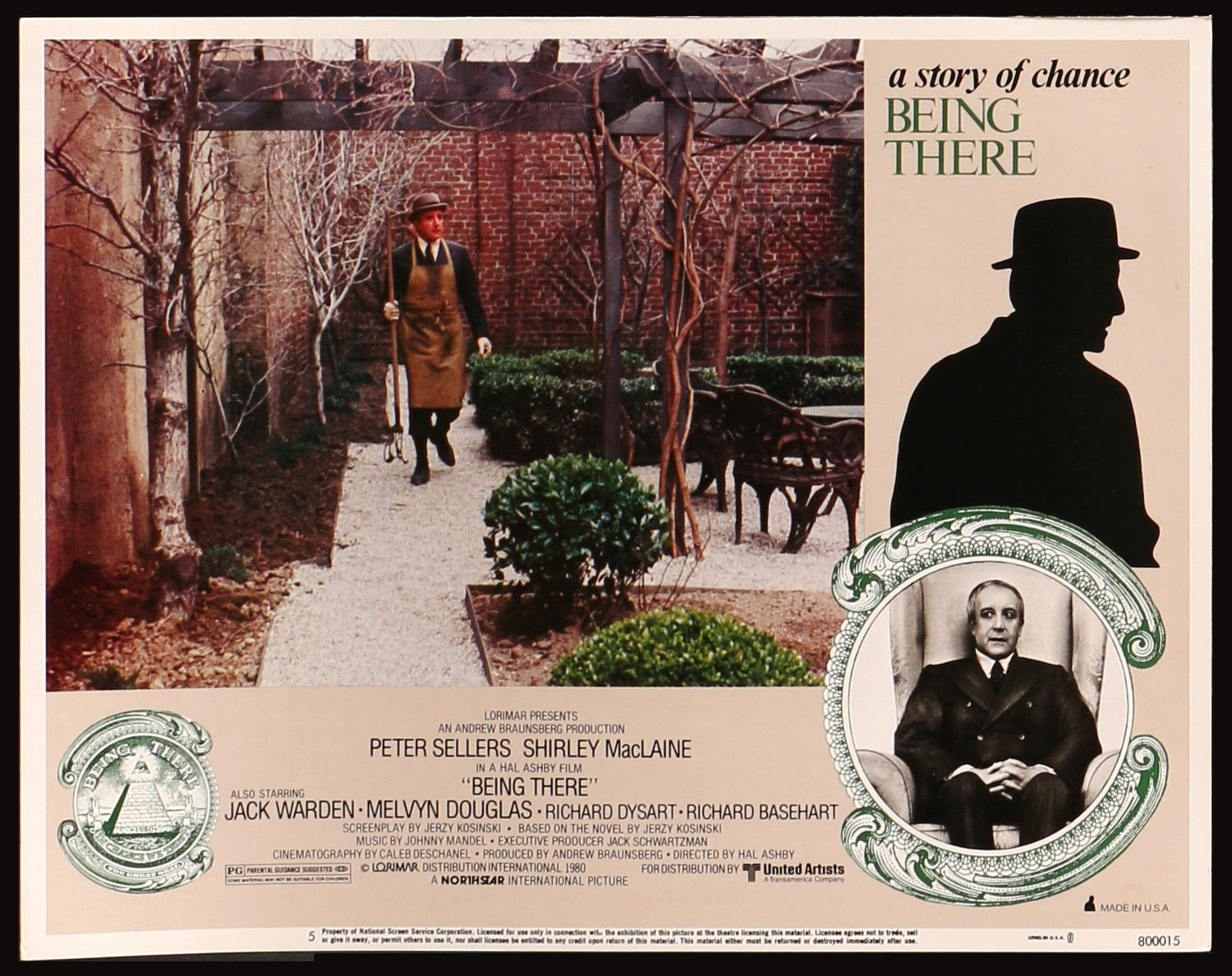 Being There (1979) original movie poster for sale at Original Film Art - Vintage Movie Posters