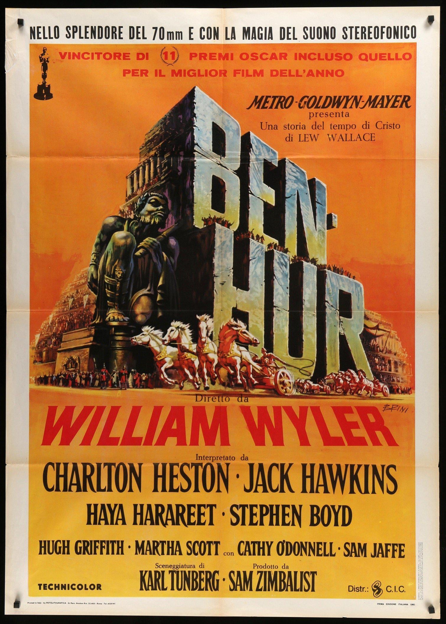 Ben Hur 1959 affiche