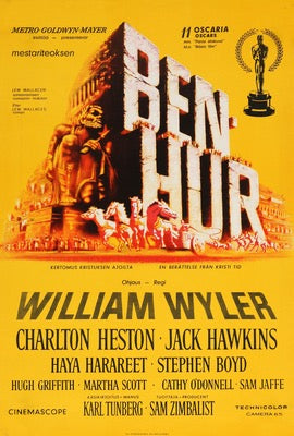 Ben Hur (1959) original movie poster for sale at Original Film Art - Vintage Movie Posters