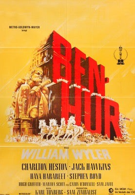 Ben Hur (1959) original movie poster for sale at Original Film Art - Vintage Movie Posters