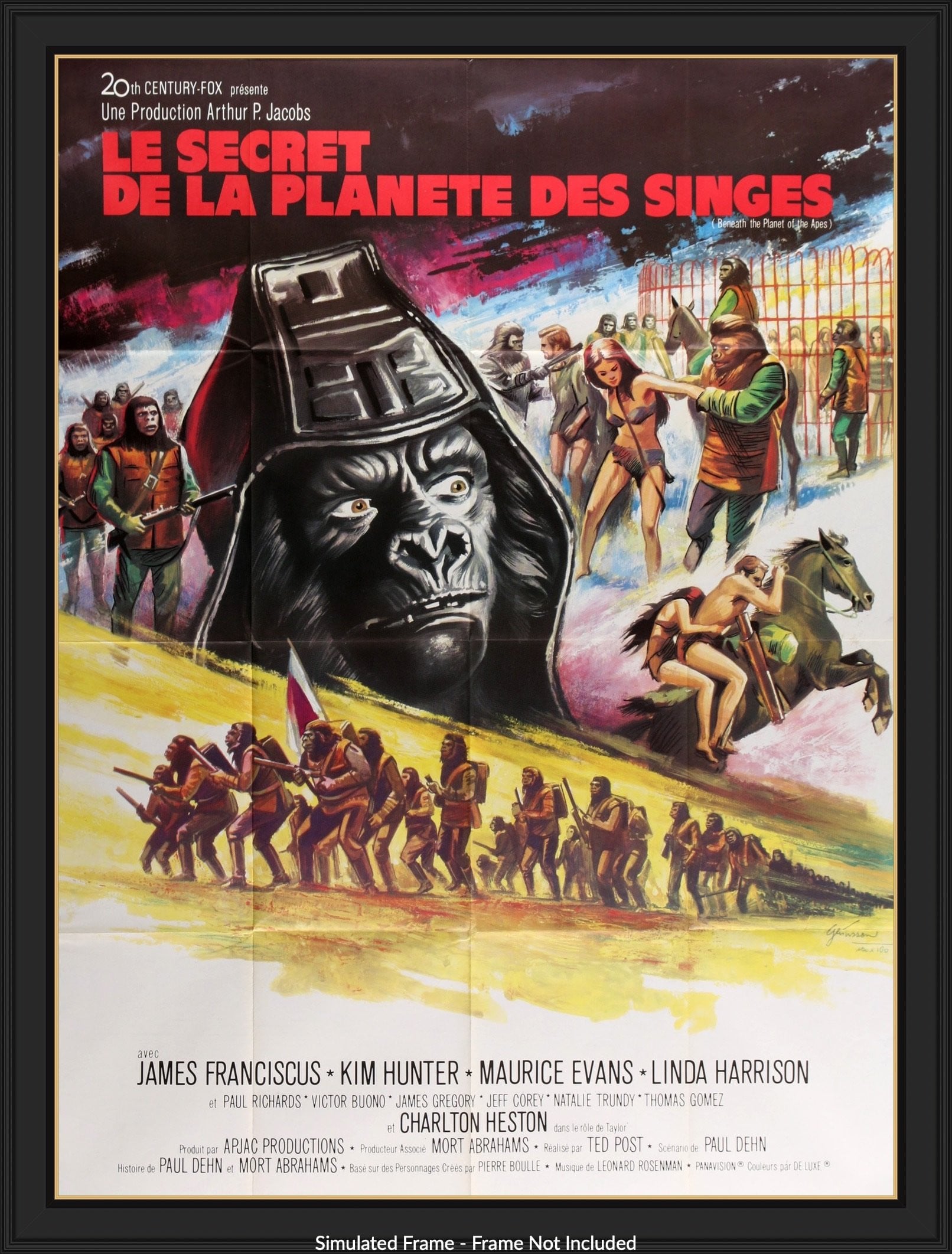 Beneath the Planet of the Apes (1970) original movie poster for sale at Original Film Art