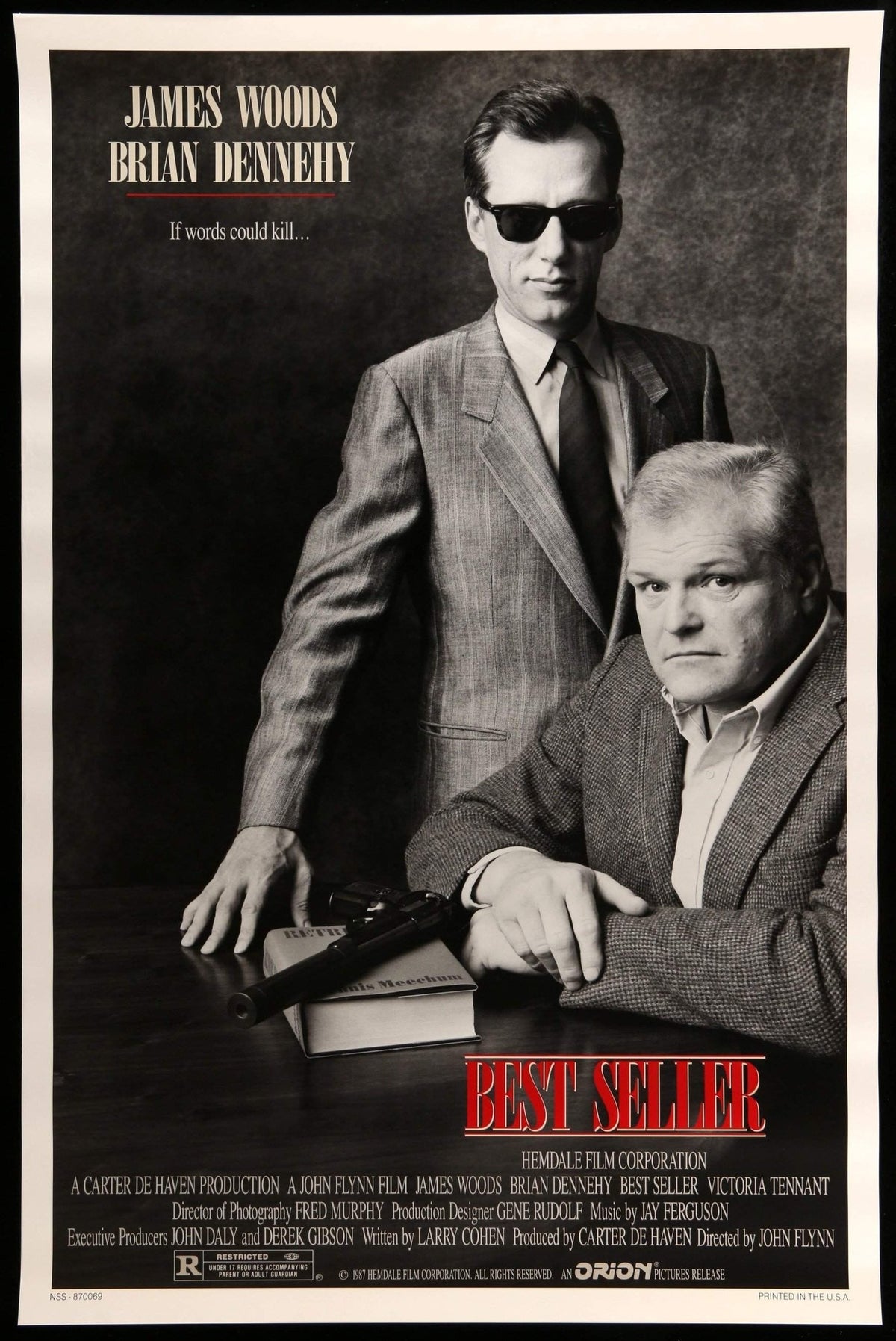 Best Seller (1987) original movie poster for sale at Original Film Art - Vintage Movie Posters