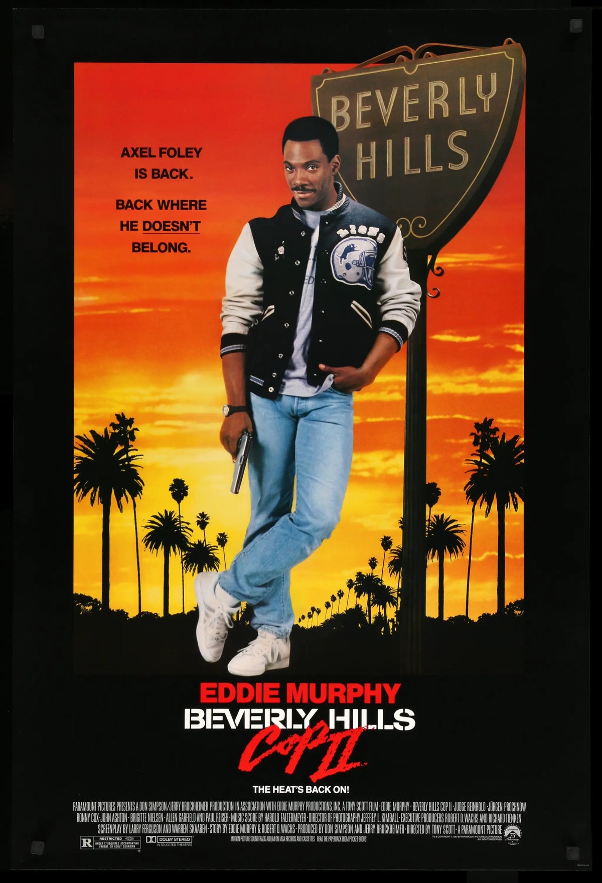 Beverly Hills Cop II (1987) original movie poster for sale at Original Film Art - Vintage Movie Posters