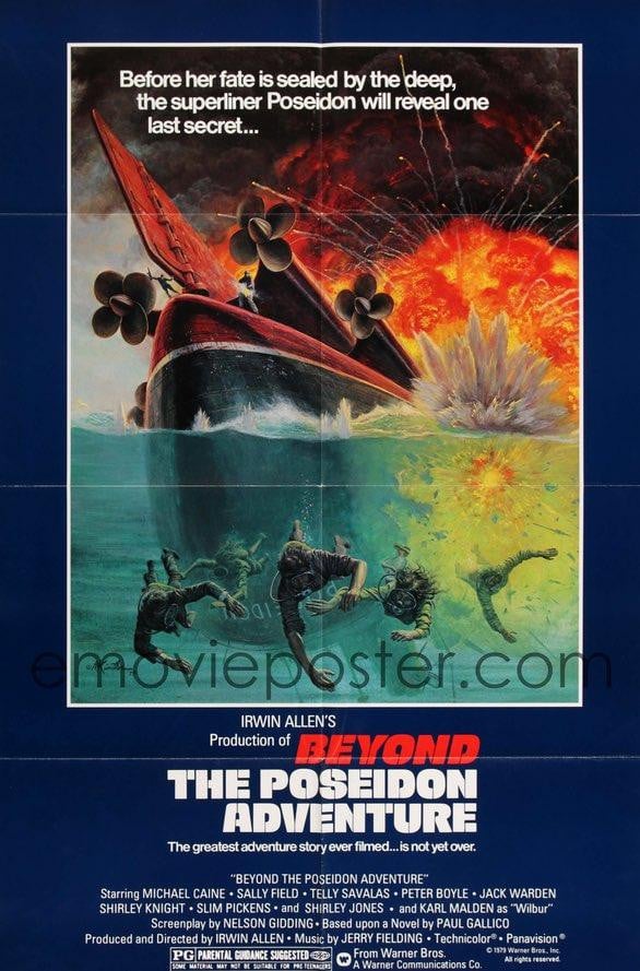 Beyond the Poseidon Adventure (1979) original movie poster for sale at Original Film Art - Vintage Movie Posters