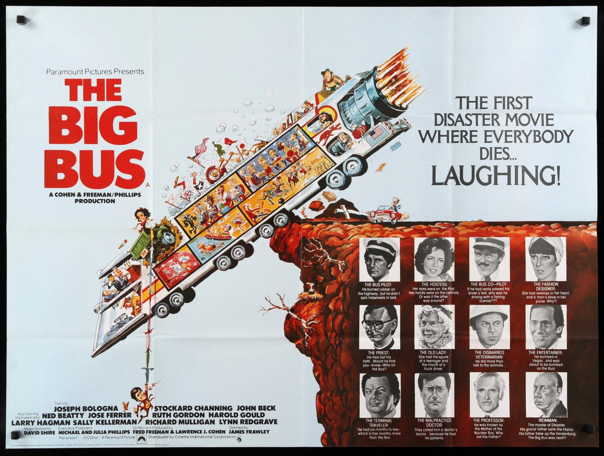 Big Bus (1976) original movie poster for sale at Original Film Art