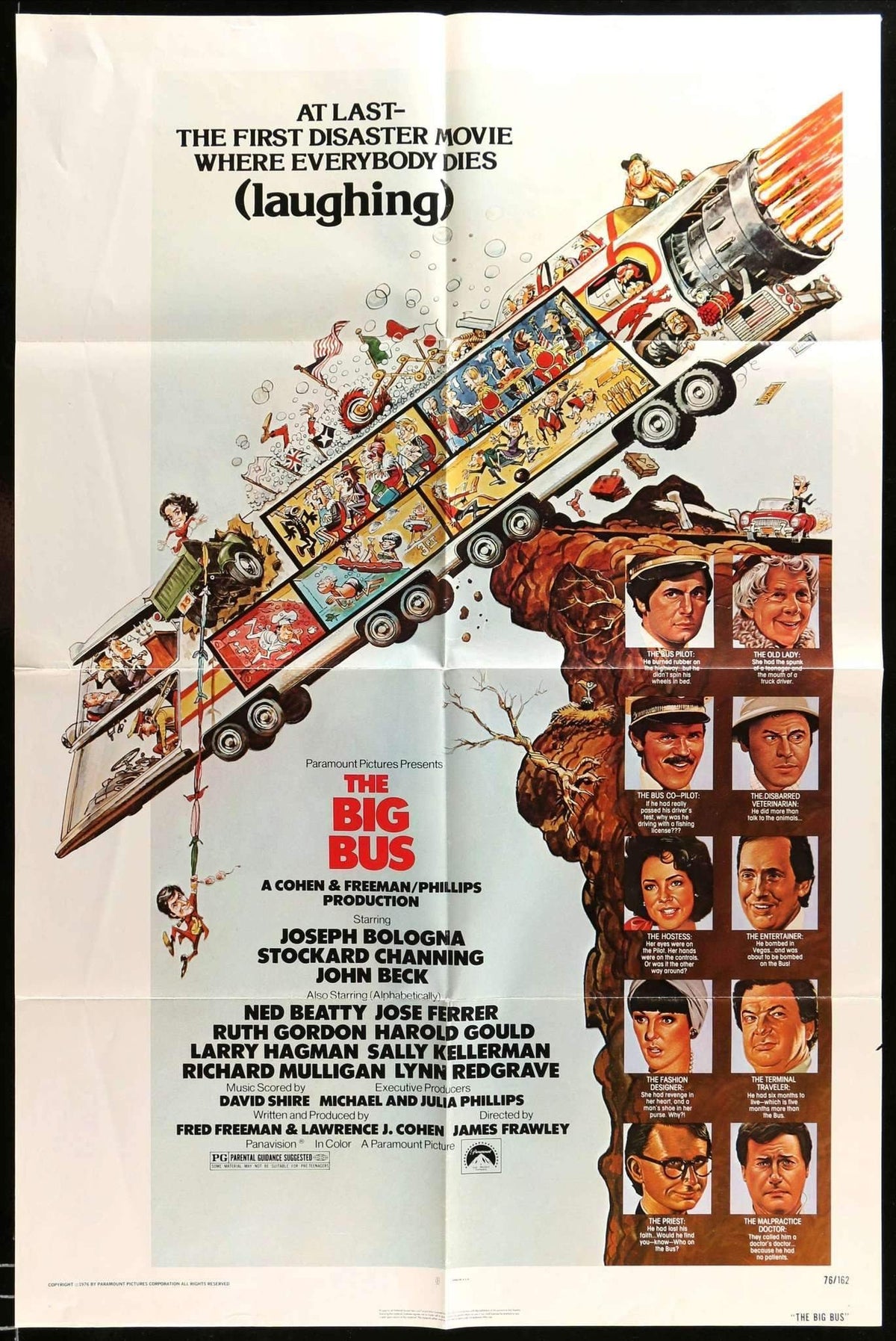 Big Bus (1976) original movie poster for sale at Original Film Art