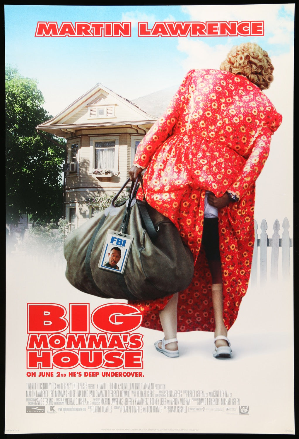 Big Momma&#39;s House (2000) original movie poster for sale at Original Film Art