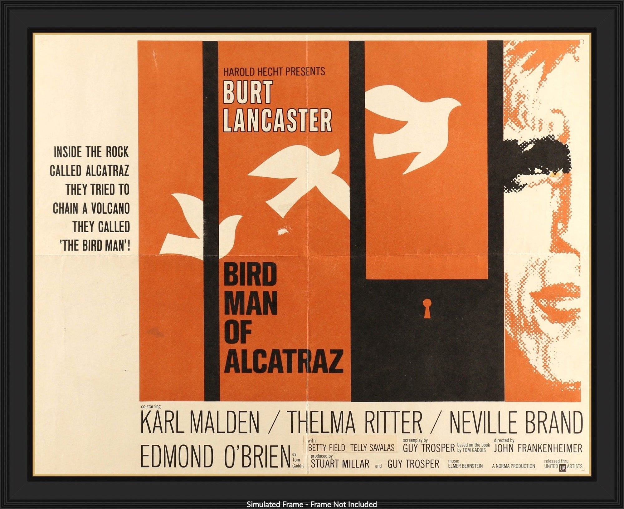 Birdman of Alcatraz (1962) original movie poster for sale at Original Film Art