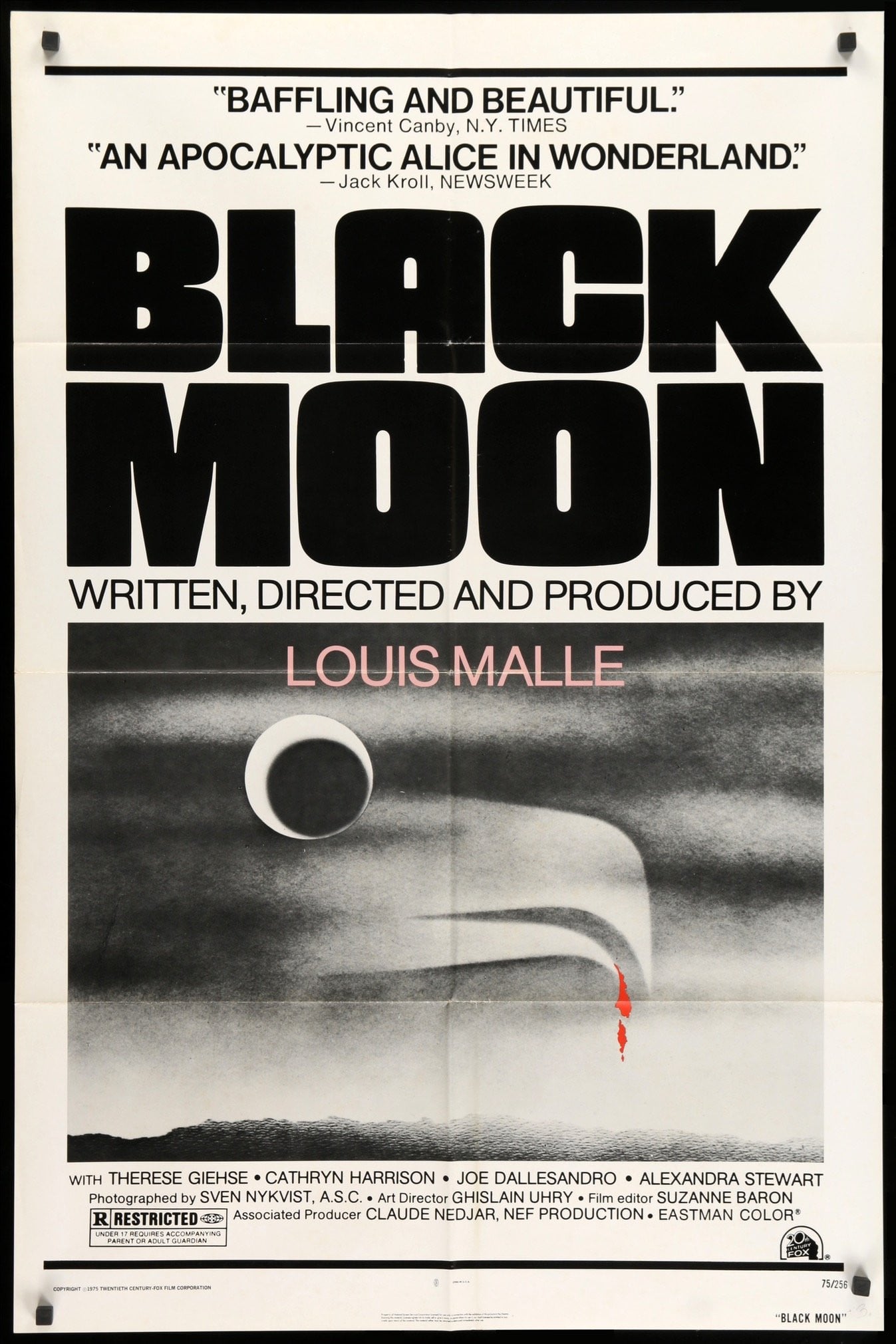 Black Moon (1975) One-Sheet Movie Poster - Original Film Art ...