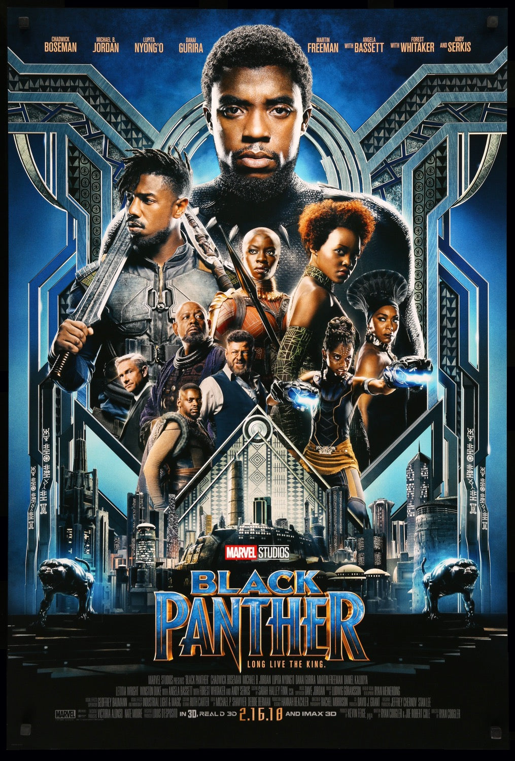 Black Panther (2018) original movie poster for sale at Original Film Art - Vintage Movie Posters