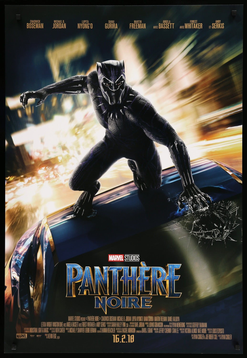Black Panther (2018) original movie poster for sale at Original Film Art - Vintage Movie Posters