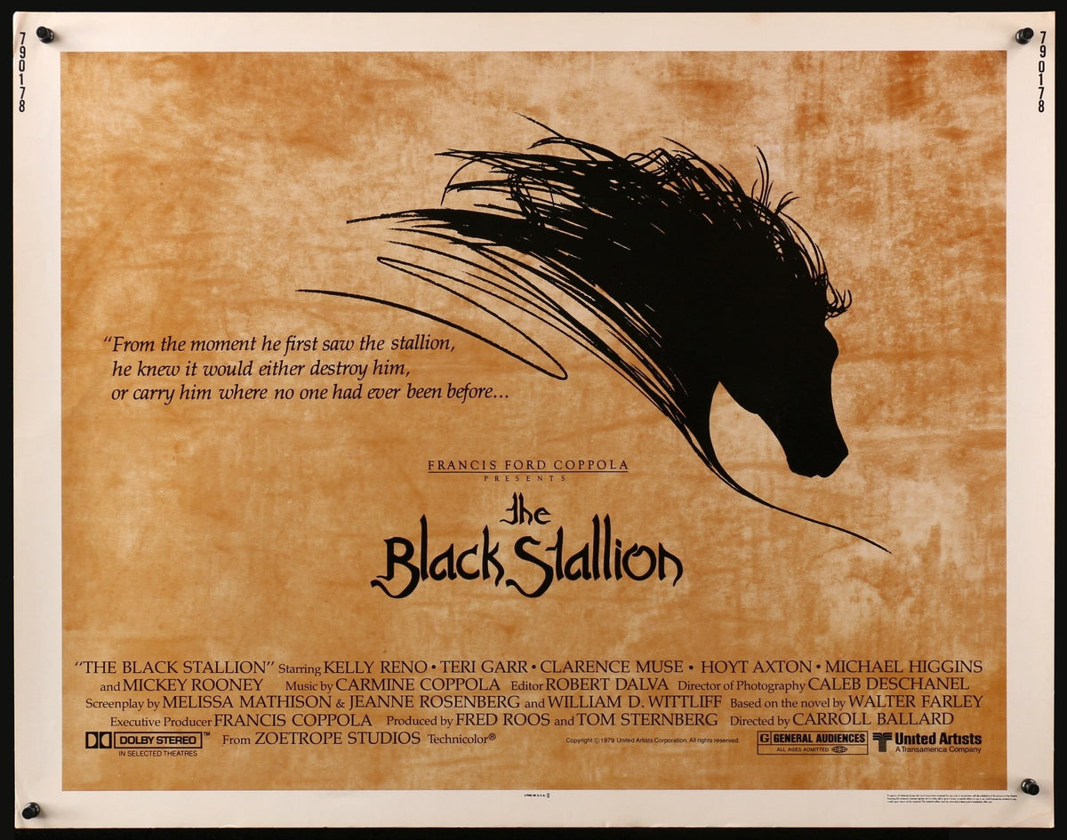 Black Stallion (1979) original movie poster for sale at Original Film Art