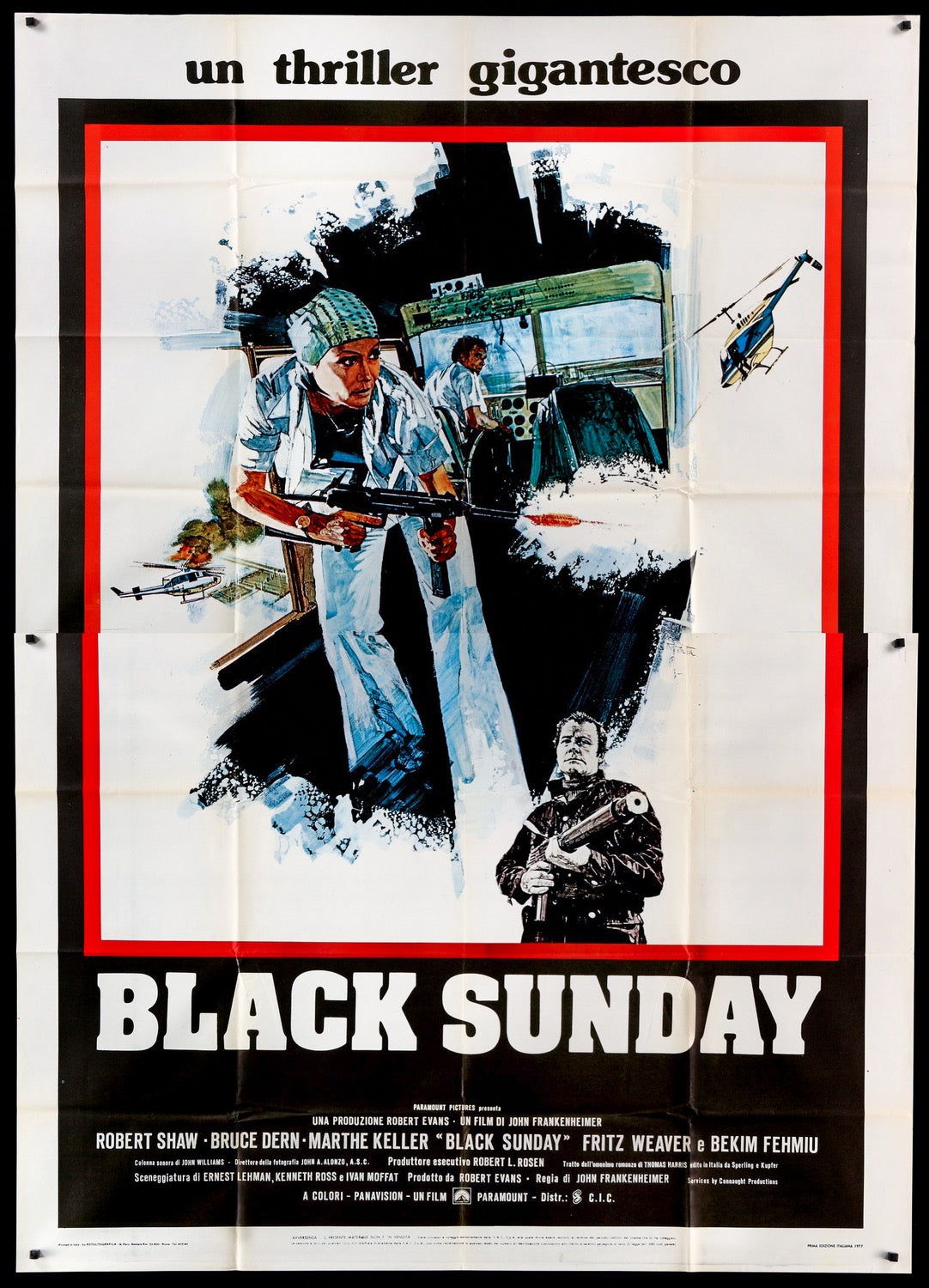 Black Sunday (1977) original movie poster for sale at Original Film Art - Vintage Movie Posters